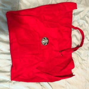 Red holiday Starbucks apron